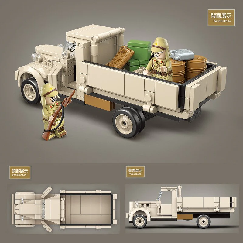 266PCS QUANGUAN 100121 Nissan 180 Truck - Image 3