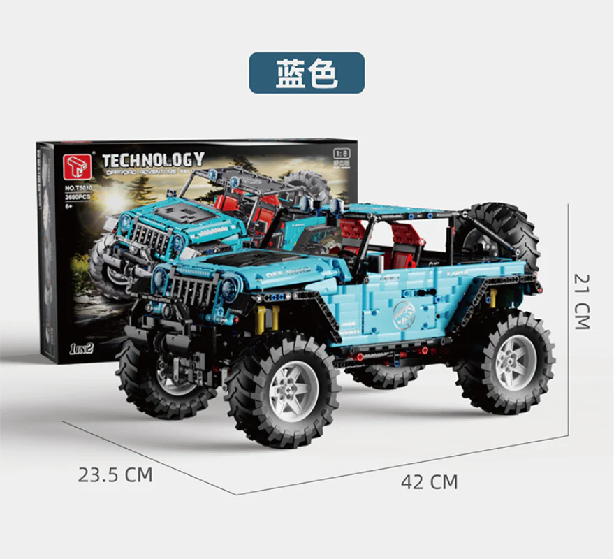 2680pcs Taigaole T5010 T5010A remote control electric Muma off-road vehicle - Image 7