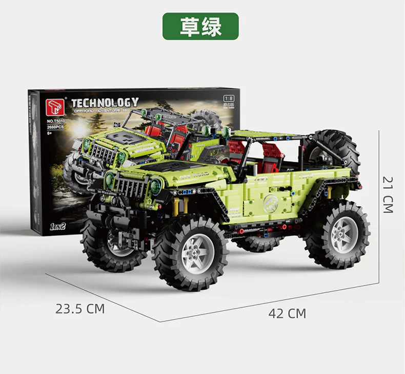 2680pcs Taigaole T5010 T5010A remote control electric Muma off-road vehicle - Image 8