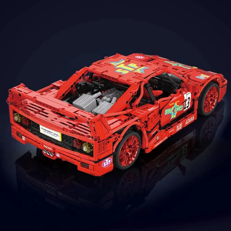 2688PCS Mould king 13095 Ferrari F40 1:10 - Image 2