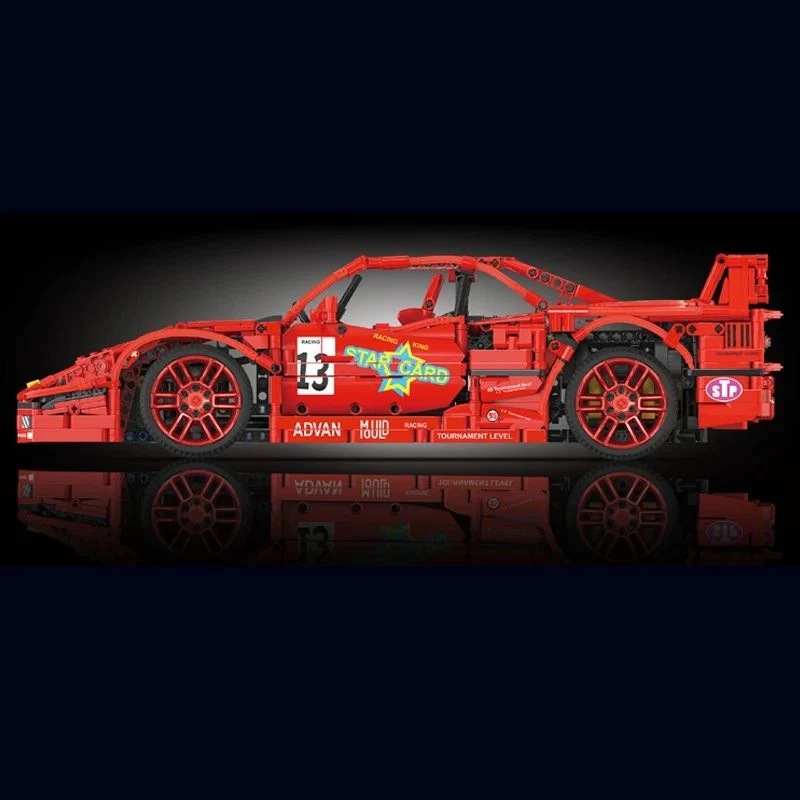 2688PCS Mould king 13095 Ferrari F40 1:10 - Image 4