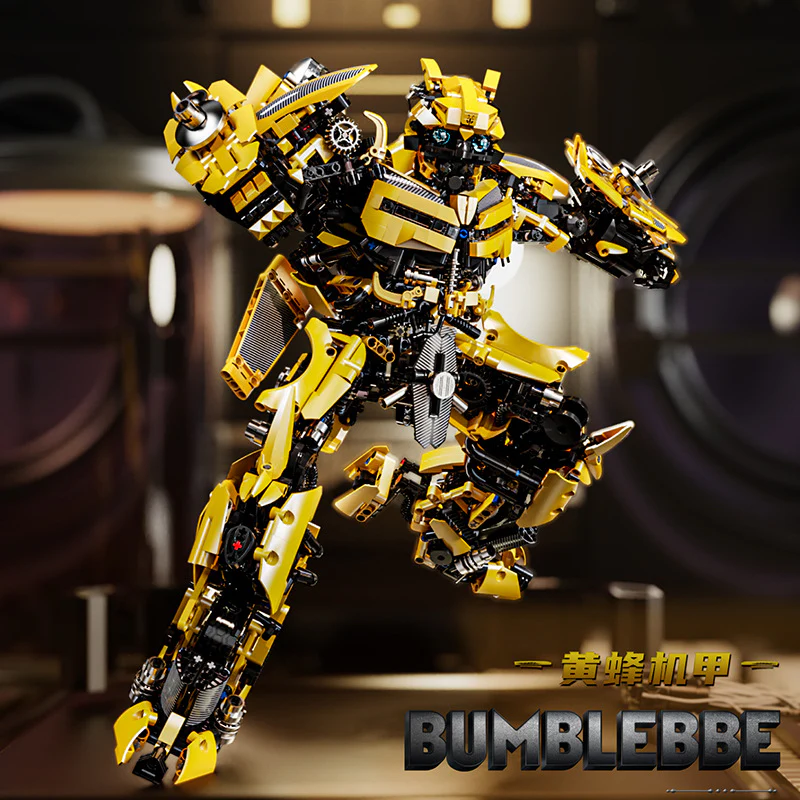 2688pcs X8801 Bumblebee Mech - Image 2