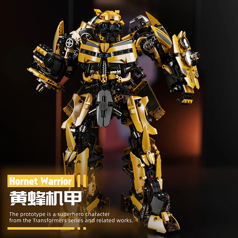 2688pcs X8801 Bumblebee Mech - Image 3