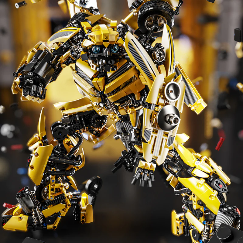 2688pcs X8801 Bumblebee Mech - Image 4