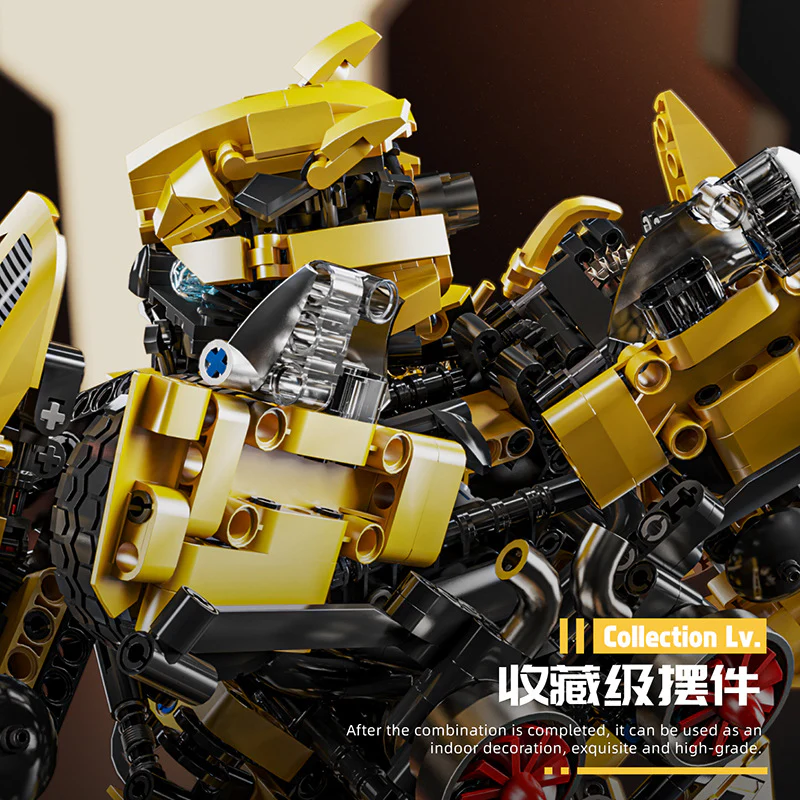 2688pcs X8801 Bumblebee Mech - Image 5