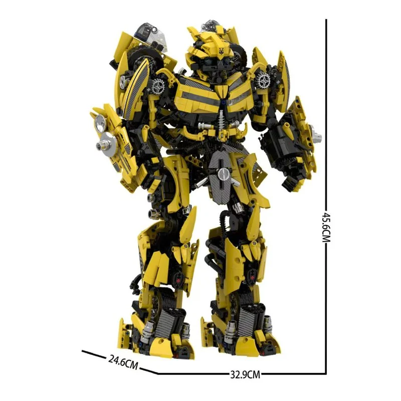 2688pcs X8801 Bumblebee Mech - Image 6