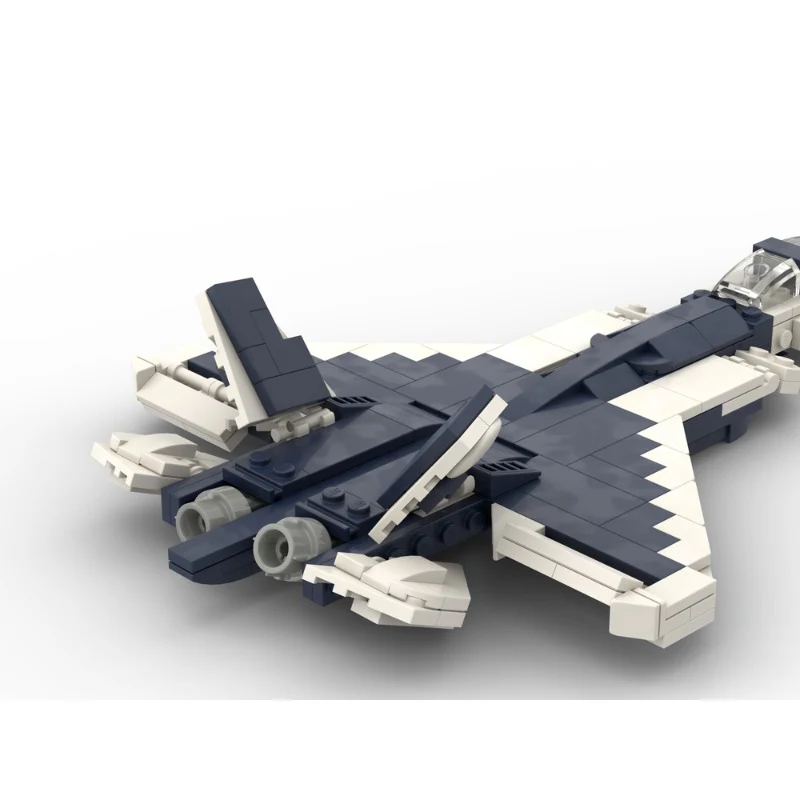 271pcs MOC-131952 Sukhoi SU-57 Felon - Image 6