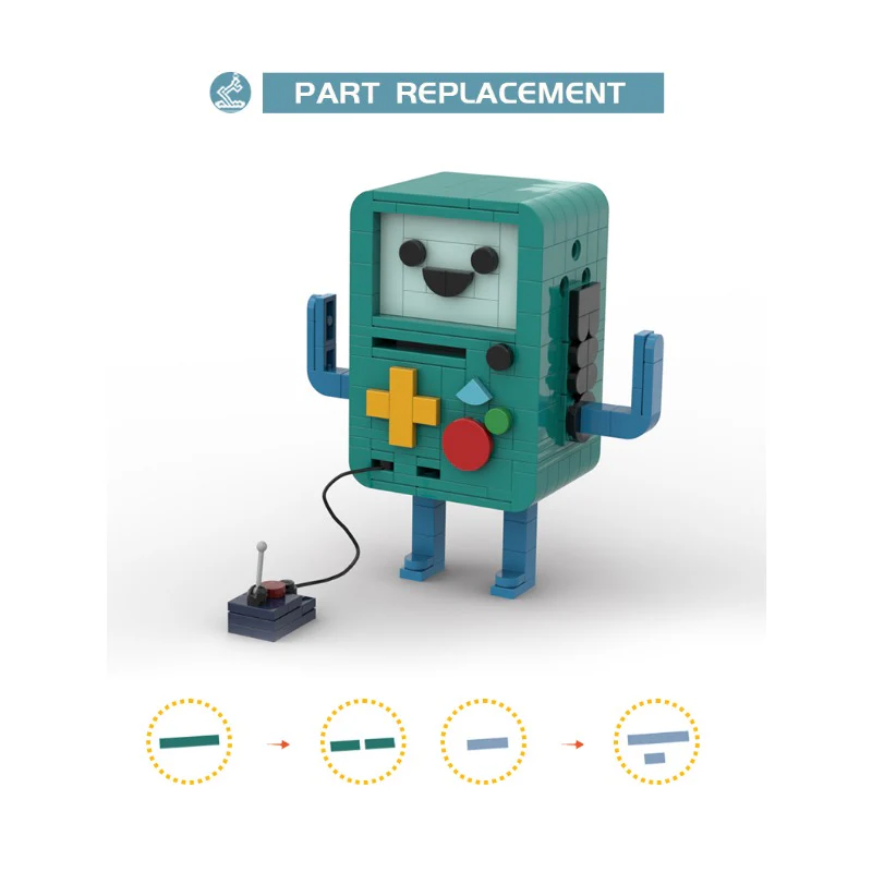 271pcs MOC-133070；Adventure Time（Beemo、BMO） - Image 6