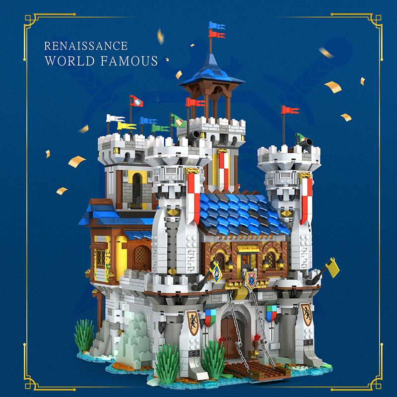 2722PCS Reobrix 66006 Medieval castles in Europe - Image 2