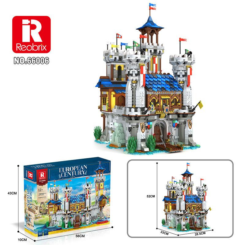 2722PCS Reobrix 66006 Medieval castles in Europe - Image 5