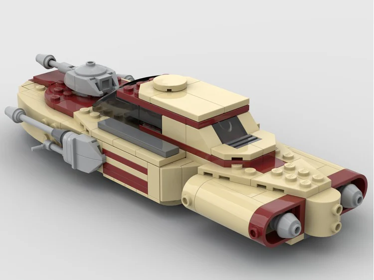 274PCS MOC-66013 Rebel Combat Speeder / V-19 Landspeeder - Image 2