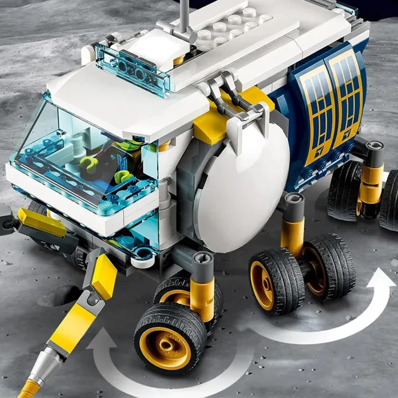 275 pcs Lunar Roving Vehicle - Image 4