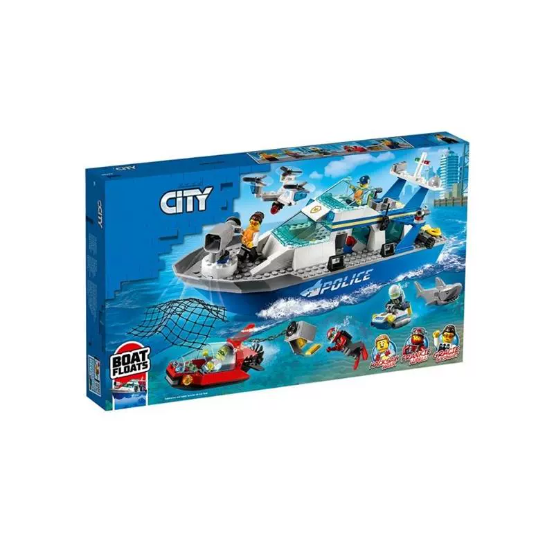 278 pcs Police Patrol Boat - Image 5