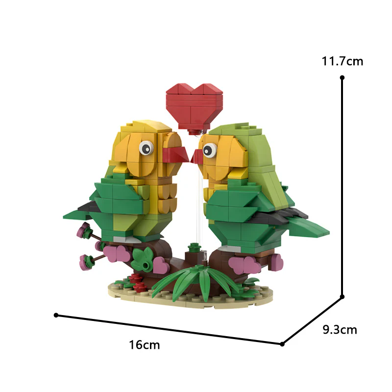 278PCS Valentine Lovebirds C7860 - Image 7