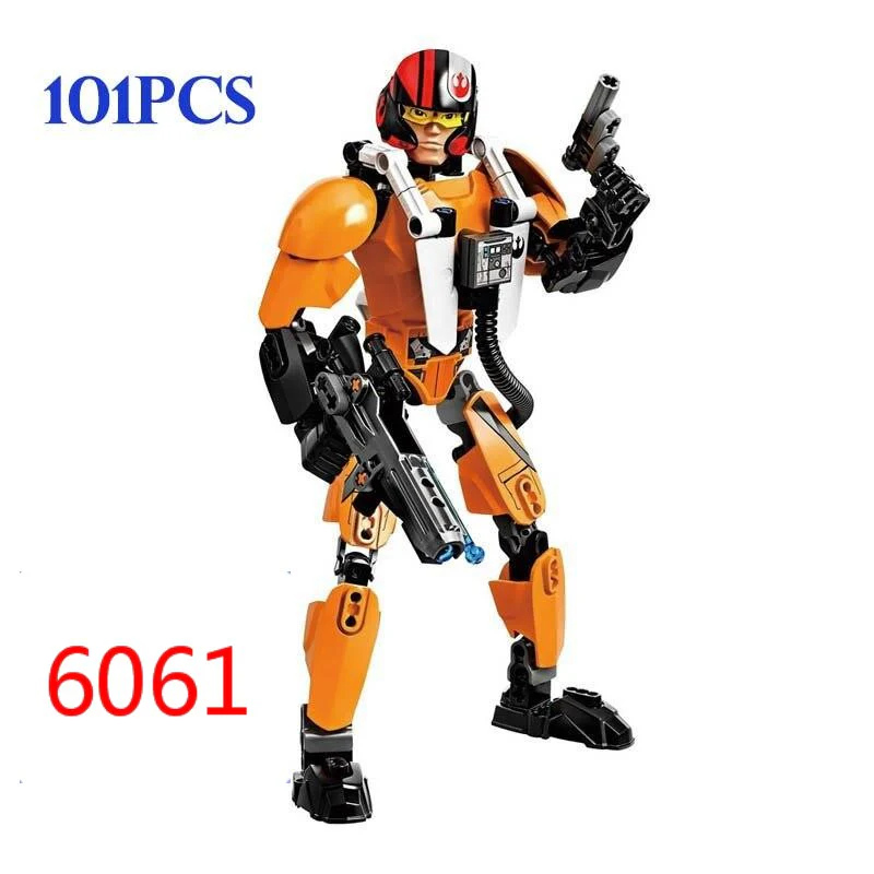 28 styles KSZ Star Wars Rogue One Toys Jango K-2SO Darth Vader General Grievous Figure building blocks Minifigures - Image 14