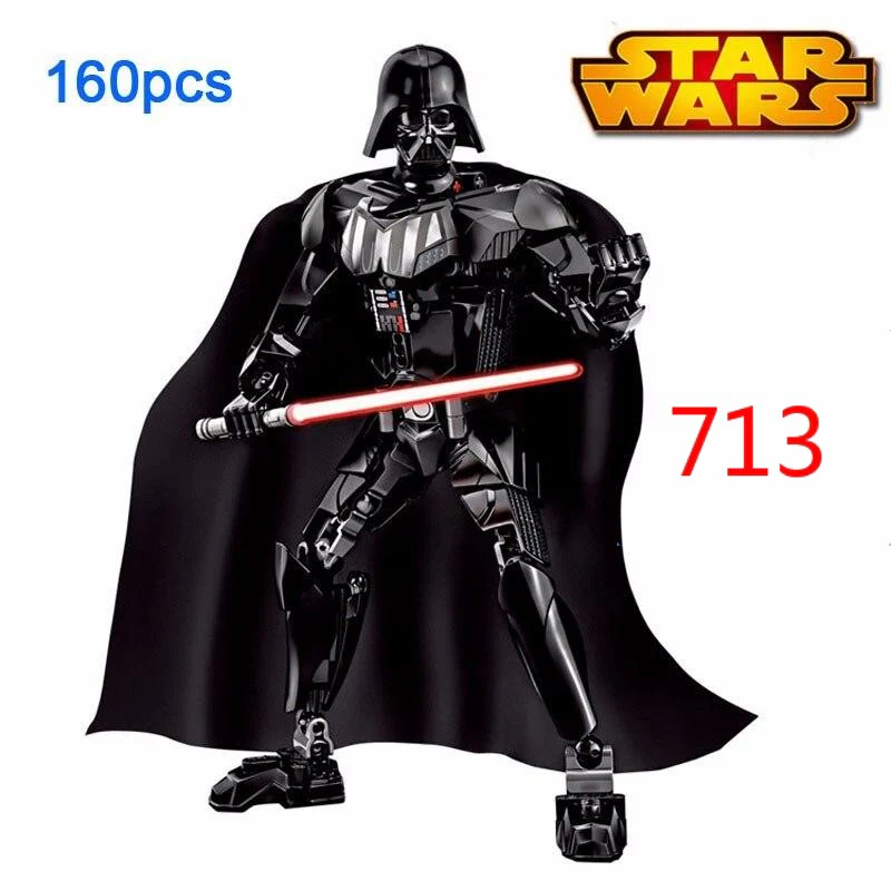 28 styles KSZ Star Wars Rogue One Toys Jango K-2SO Darth Vader General Grievous Figure building blocks Minifigures - Image 18