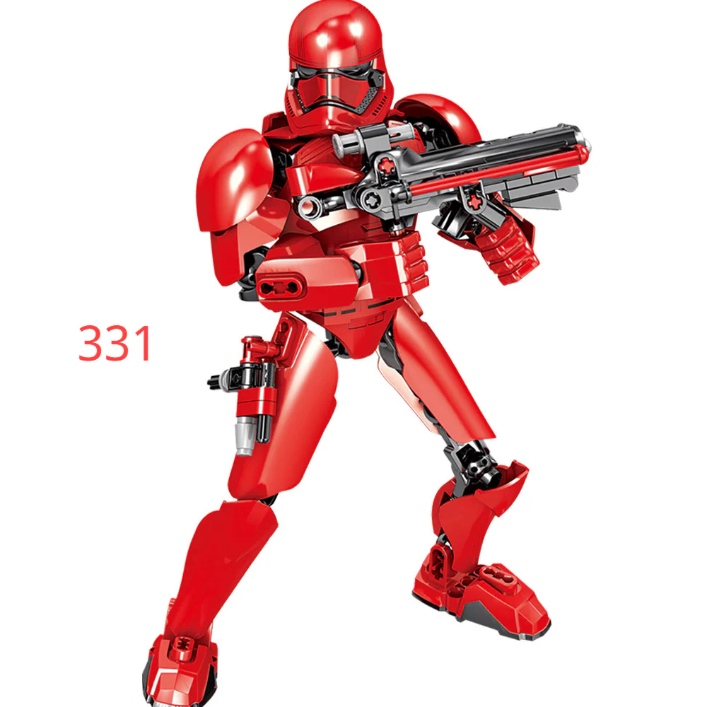 28 styles KSZ Star Wars Rogue One Toys Jango K-2SO Darth Vader General Grievous Figure building blocks Minifigures - Image 30