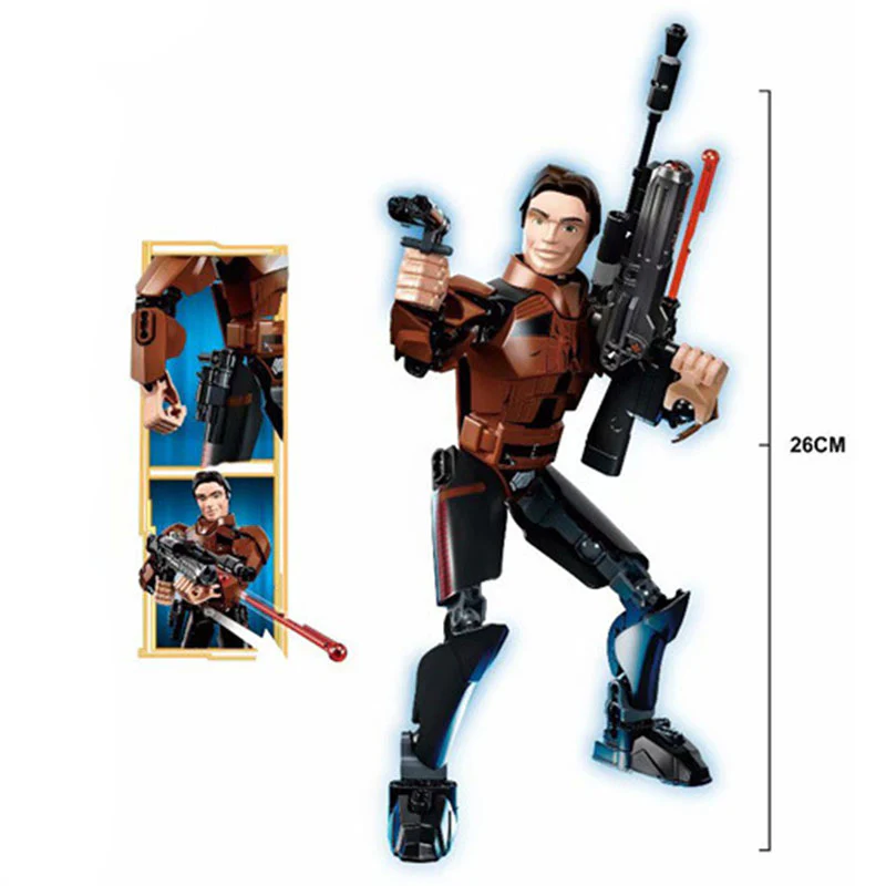 28 styles KSZ Star Wars Rogue One Toys Jango K-2SO Darth Vader General Grievous Figure building blocks Minifigures - Image 32