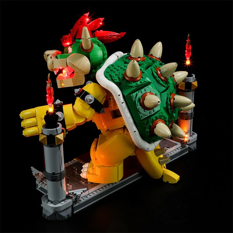 2807PCS Super Mario The Mighty Bowser Compatible 71411 - Image 7