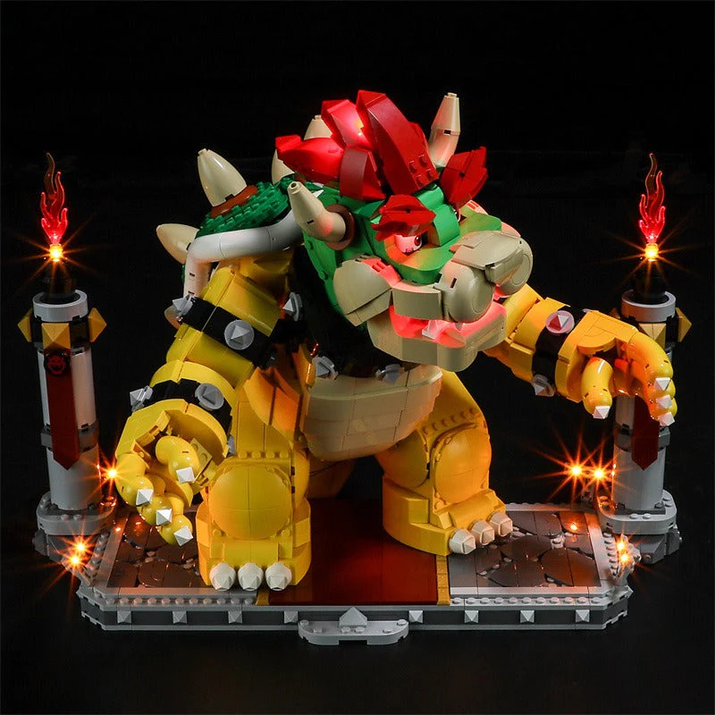 2807PCS Super Mario The Mighty Bowser Compatible 71411 - Image 9