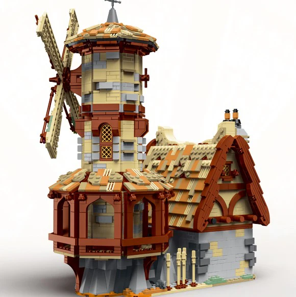 2808PCS XMORK 033009 Medieval Series Windmill - Image 3