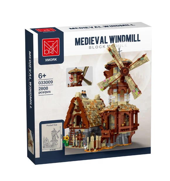 2808PCS XMORK 033009 Medieval Series Windmill - Image 6