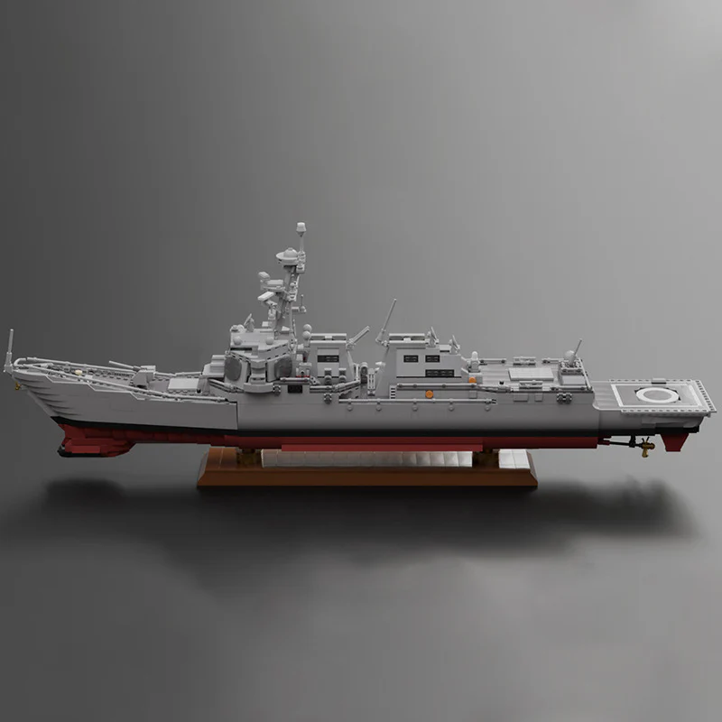 2810pcs MOC-194052 Arleigh Burke-class destroyer | Flight III - Image 2