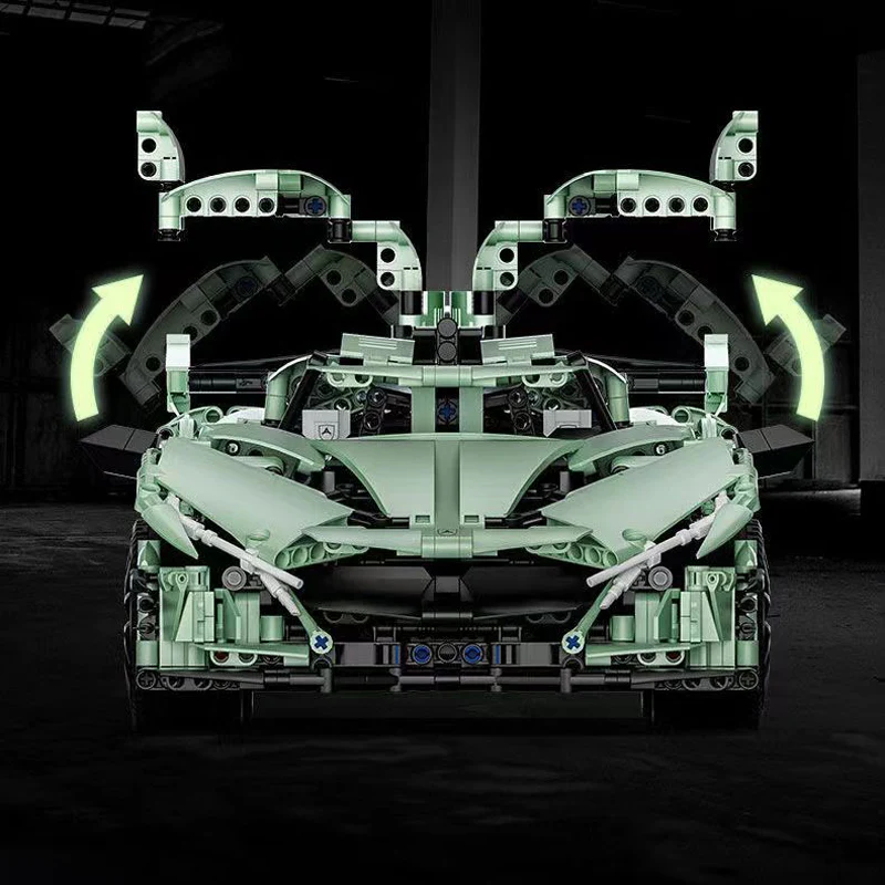 2816PCS LS66001 Apollo Helios sports car 1:10 - Image 4