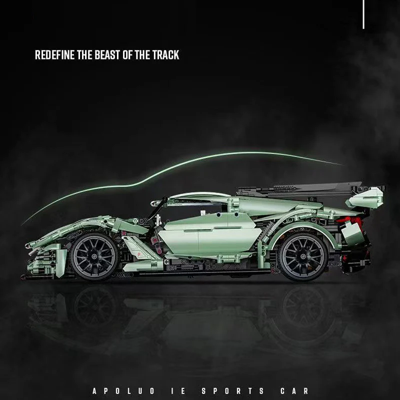2816PCS LS66001 Apollo Helios sports car 1:10 - Image 6