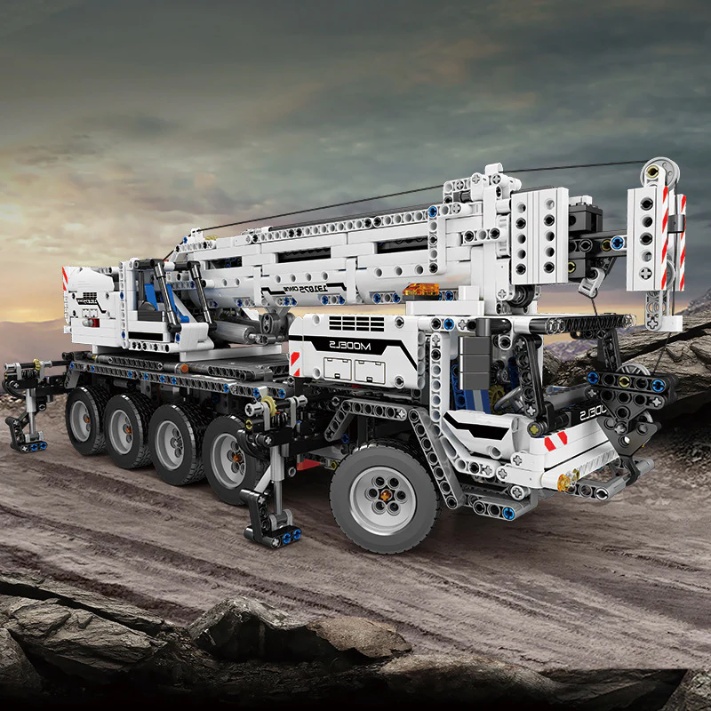 2819PCS Mouldking 17034 17035 Ultimate 42009 Mechanical Crane Moving Crane - Image 2