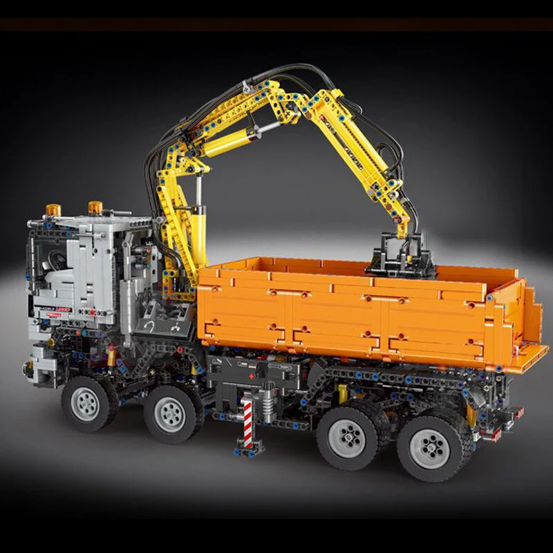 2819PCS MOULDKING 19007 Mercedes-Benz Arocs 3245 - Image 4