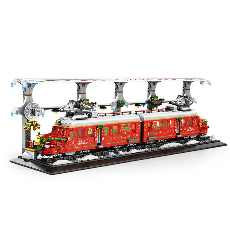 2822 pcs Reobrix 66034 Christmas Train - Image 5
