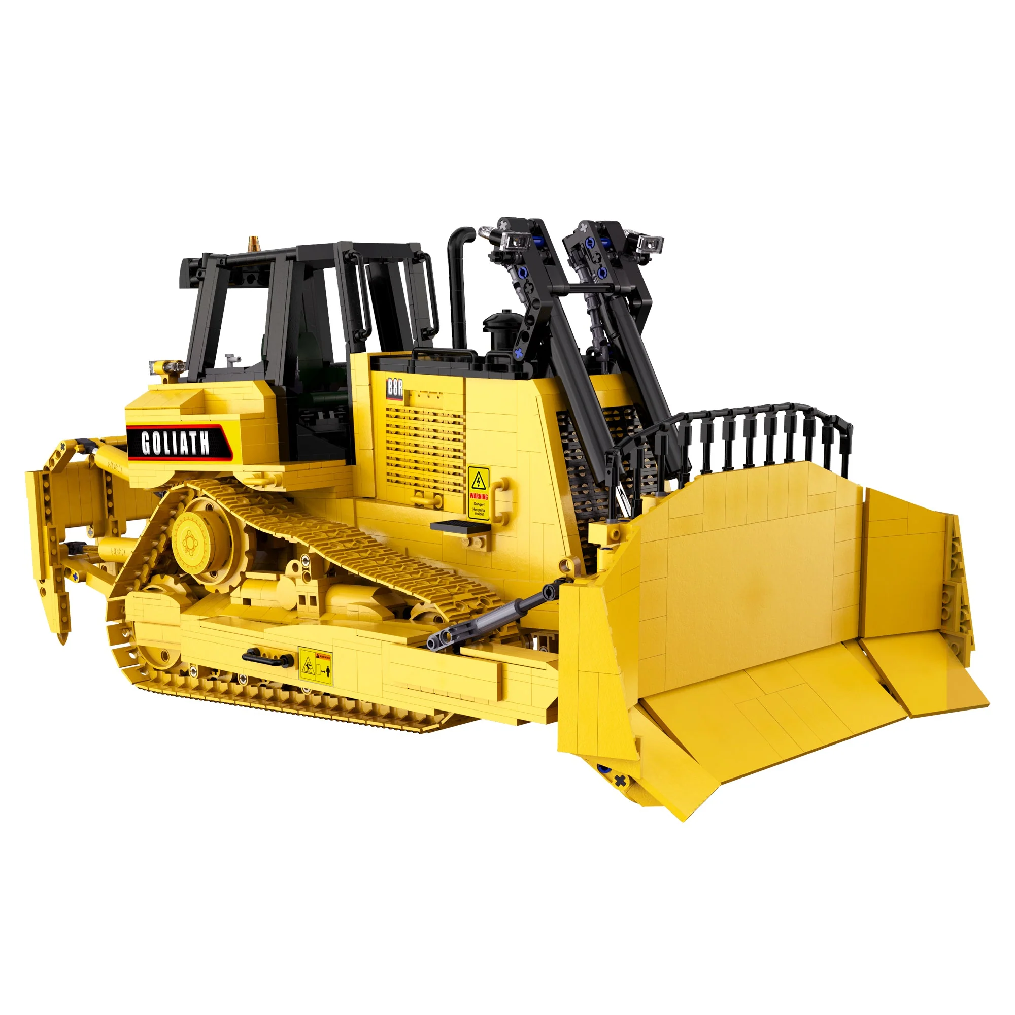 2826pcs 2.4G 1:16 Rc CAT Heavy Duty Dozer Crawler Truck C61056W - Image 3