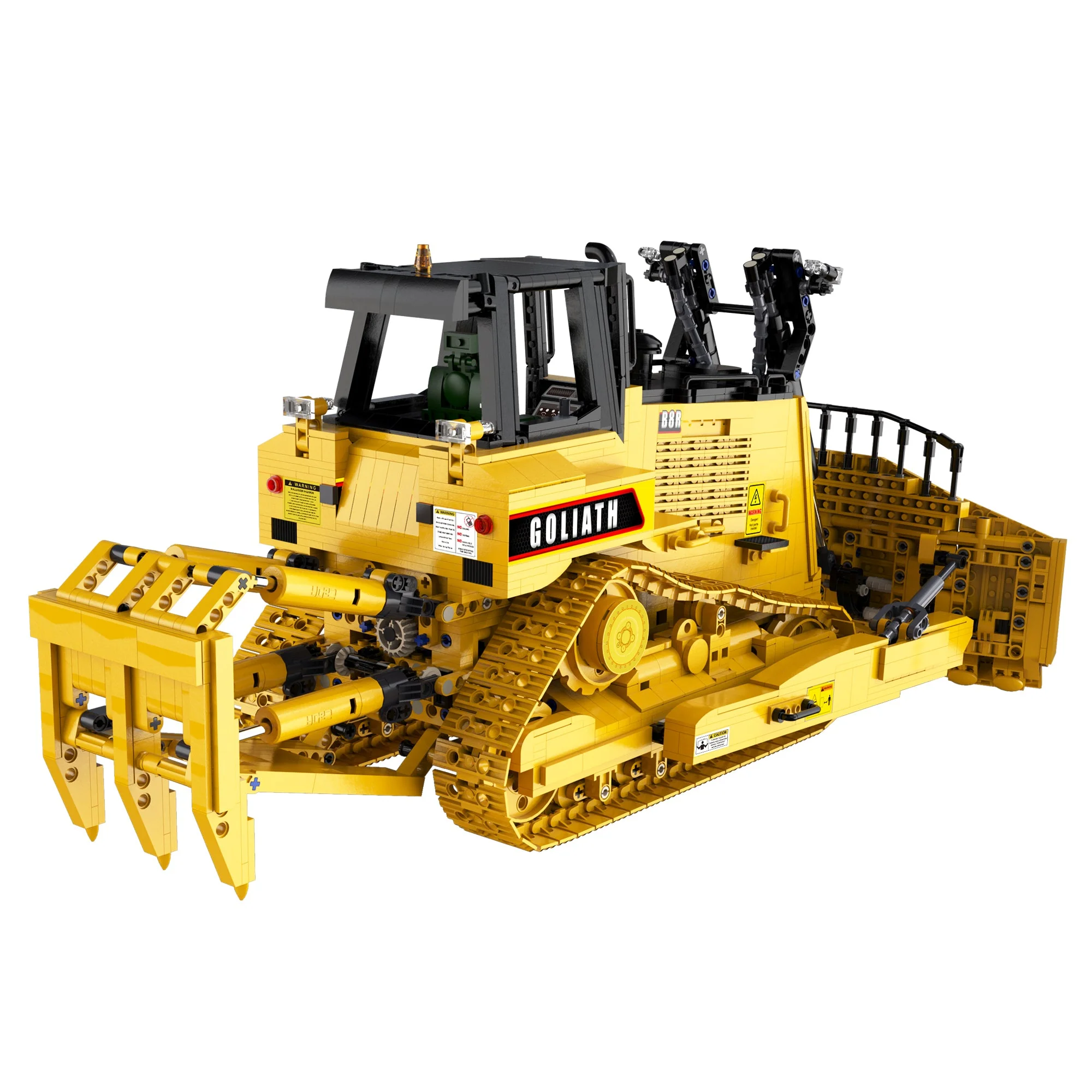 2826pcs 2.4G 1:16 Rc CAT Heavy Duty Dozer Crawler Truck C61056W - Image 4