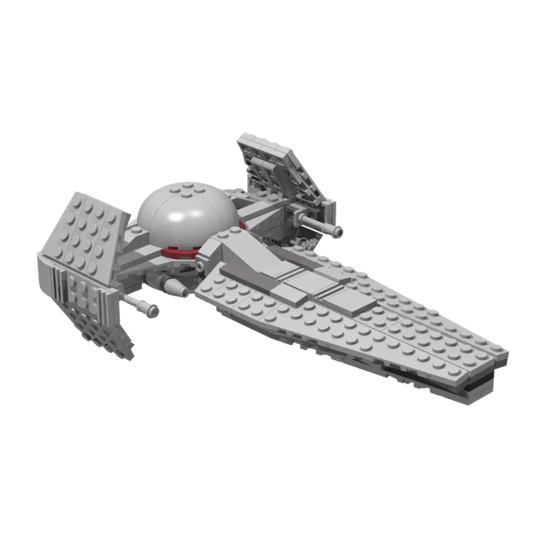 282pcs MOC-68698 Micro Series Scimitar Sith-Infiltrator, 1:128 - Image 2
