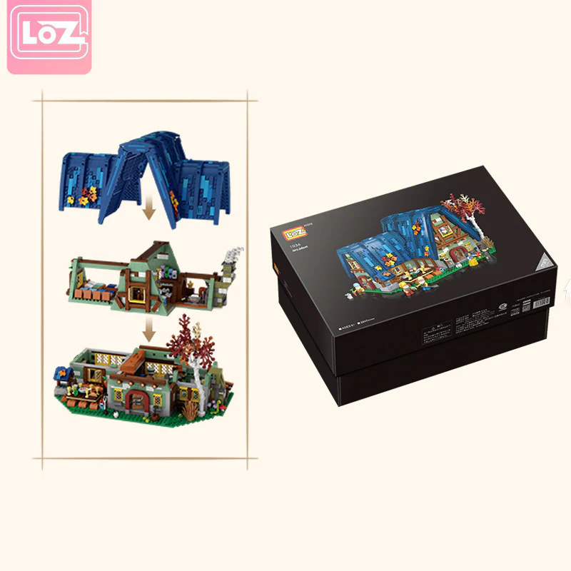 2847PCS LOZ1036 Fairy House (mini bricks) MINI Bricks - Image 3