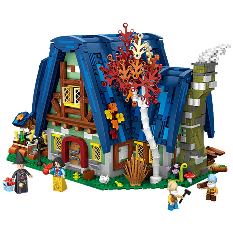 2847PCS LOZ1036 Fairy House (mini bricks) MINI Bricks - Image 5