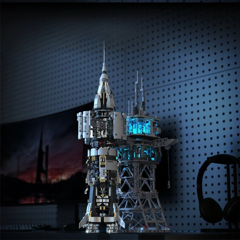 2859pcs T4014 Space Explanation：Space Cosmodrome - Image 4