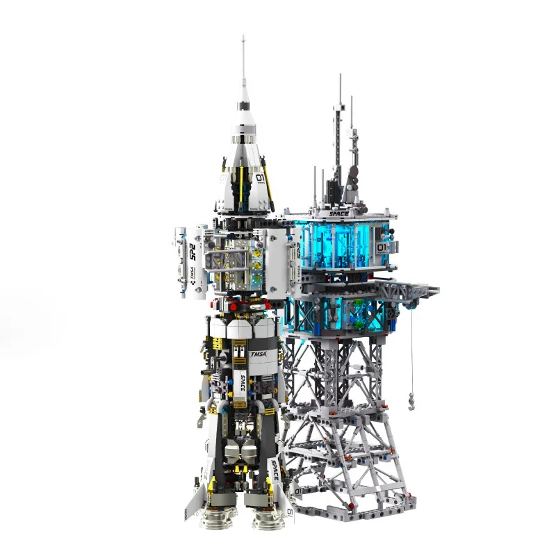 2859pcs T4014 Space Explanation：Space Cosmodrome - Image 5