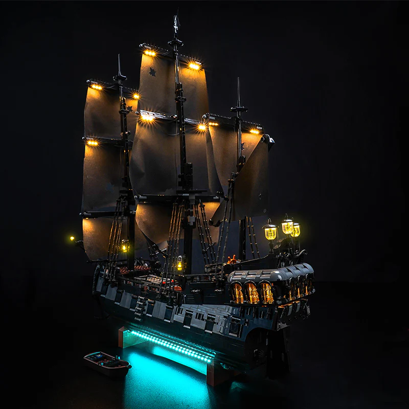 2862 pcs Captain Jack Sparrow's Pirate Ship - Image 2