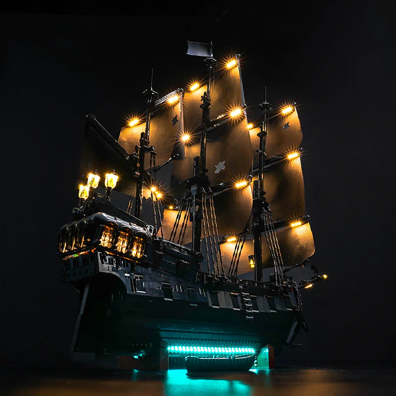 2862 pcs Captain Jack Sparrow's Pirate Ship - Image 3