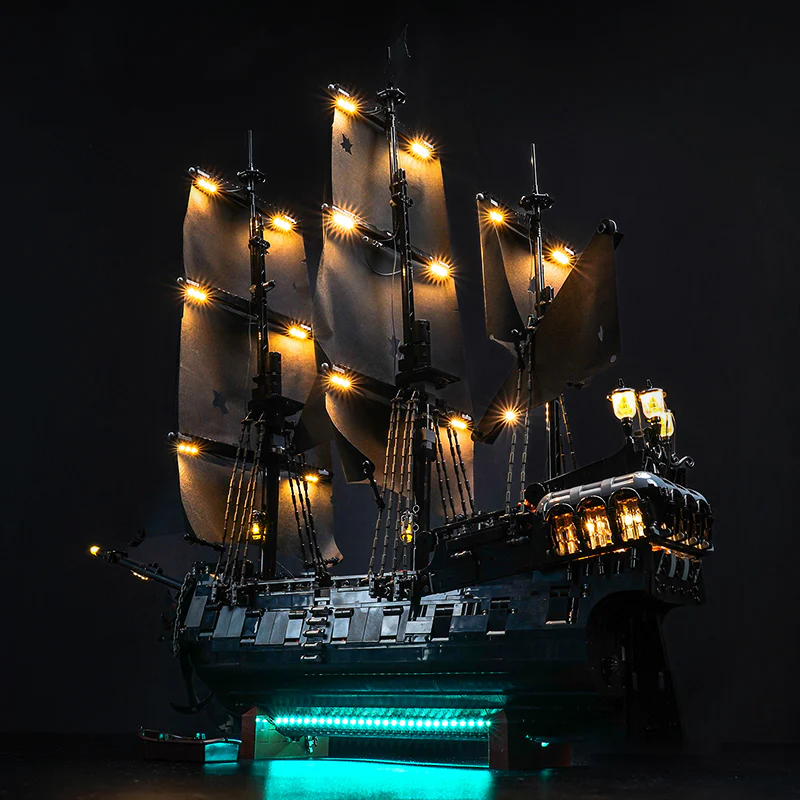 2862 pcs Captain Jack Sparrow's Pirate Ship - Image 4