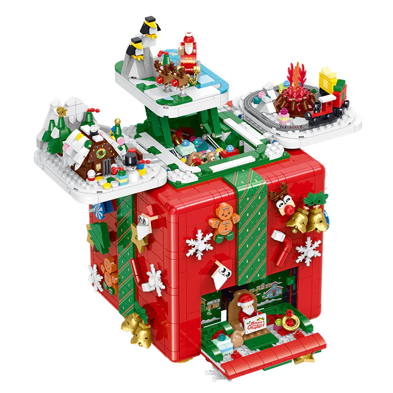 2866 pcs GULY 60506 Christmas surprise gift box - Image 6