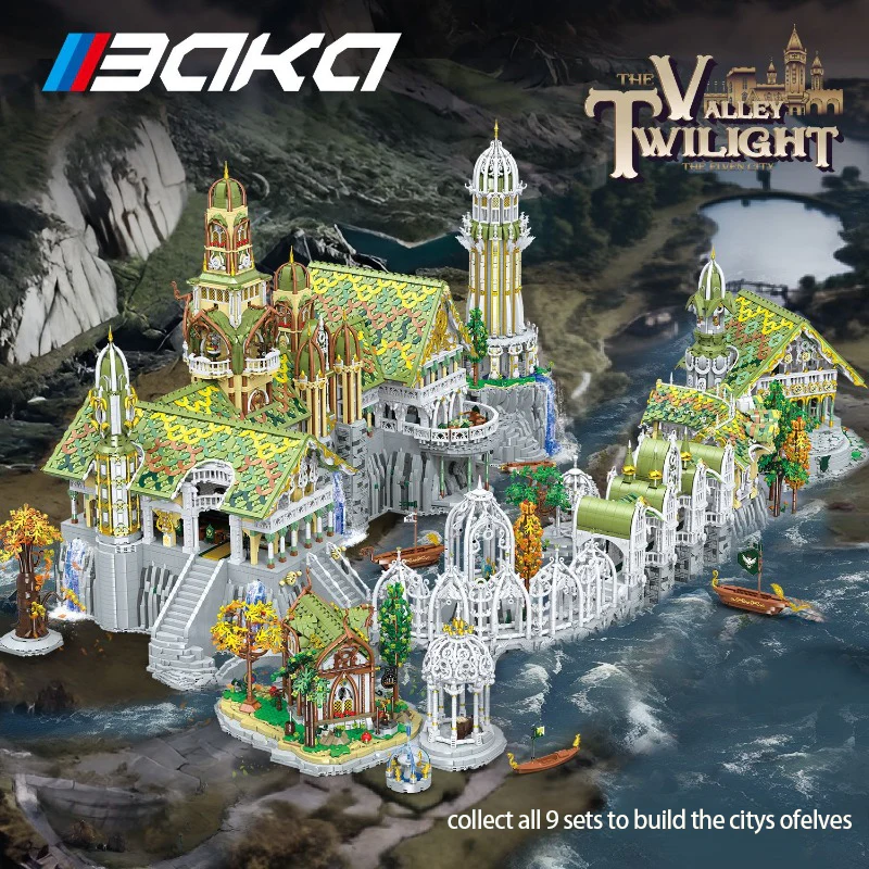 2867 pcs BK 33238 The Elven Tavern - Image 3