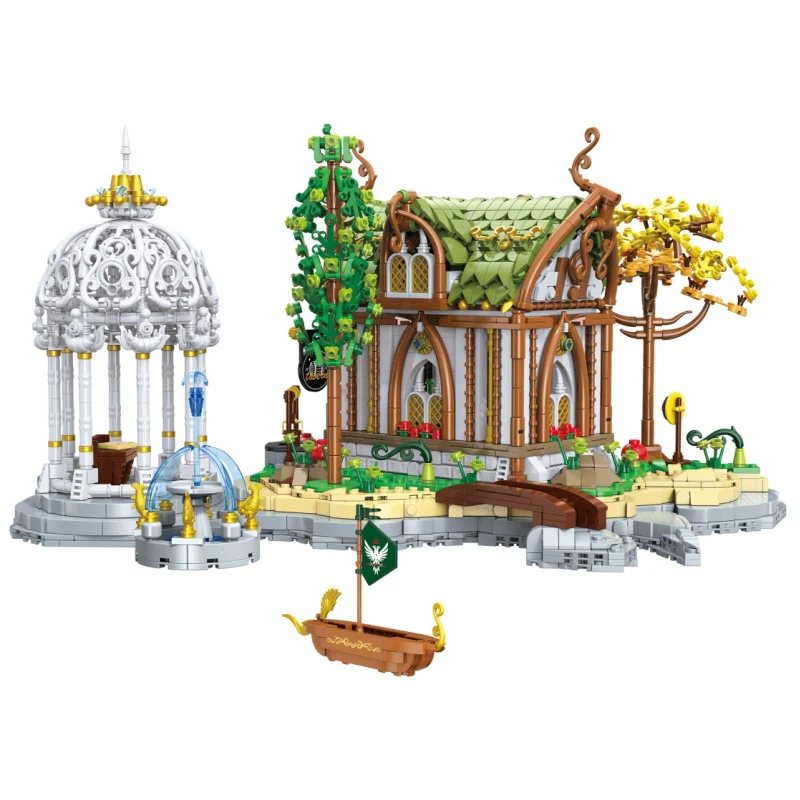 2867 pcs BK 33238 The Elven Tavern - Image 6