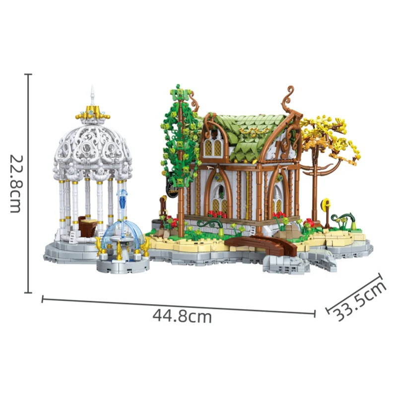 2867 pcs BK 33238 The Elven Tavern - Image 7
