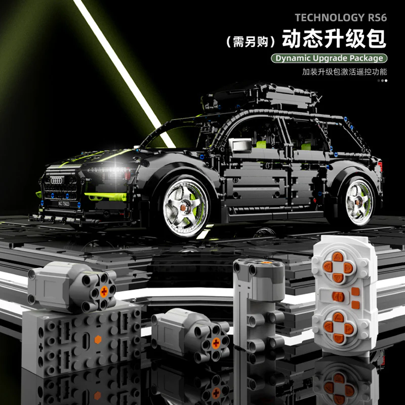 2896PCS TGL T5023 Audi-RS6 (Touring Version) - Image 4