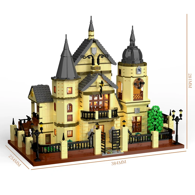 2925 pcs ZHEGAO 613004 Magic Academy (Micro brick) - Image 3