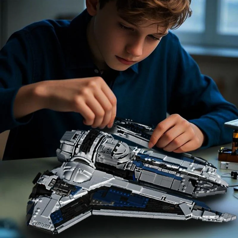 2940+PCS BK 33918 Star Fighter - Image 4
