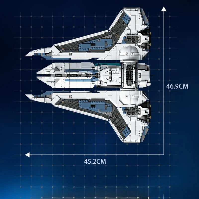 2940+PCS BK 33918 Star Fighter - Image 8
